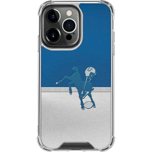 NFL Indianapolis Colts Vintage iPhone 16 Pro Clear Case